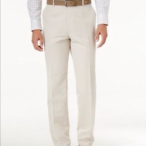 NWT/ INC Men's Linen-Blend Dress Pants 38W/32L